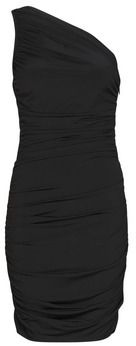 Krátke šaty MICHAEL Michael Kors  RUCHED 1 SHLDR MINI DRESS