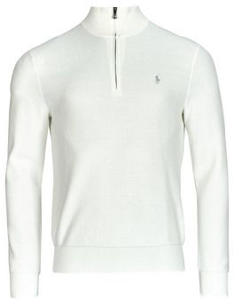 Svetre Polo Ralph Lauren  PULL DEMI ZIP EN COTON TEXTURE