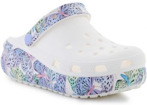 Sandále Crocs  Classic Cutie Butterfly Clog K 208298-94S White/Multi