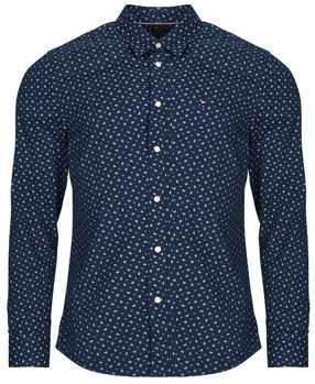 Košele s dlhým rukávom Tommy Hilfiger  FLEX POPLIN AOP SF SHIRT