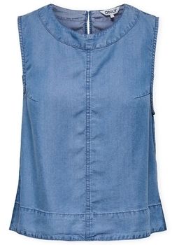Blúzka Only  Top Pema-Dorsi - Medium Blue Denim