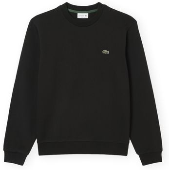 Mikiny Lacoste  Classic Fit Fleece Sweatshirt SH9801 - Black