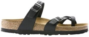 Sandále BIRKENSTOCK  Mayari Natural Leather Oiled Regular - Black