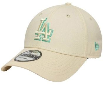 Šiltovky New-Era  LA DODGERS TEAM OUTLINE CREAM 9FORTY ADJUSTABLE CAP