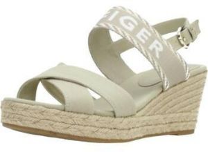 Sandále Tommy Hilfiger  SEASONAL WEBBING MID WED