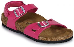Sandále BIRKENSTOCK  Rio AS Kids BF Patent Fuchsia Tulip