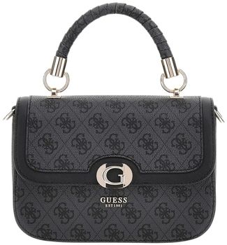 Kabelky Guess  NOLANA SML GIRLFRIEN COAL LOGO Noir