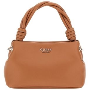 Kabelky Guess  TIERA FLAP SHLDR BAG COGNAC Marron