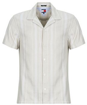Košele s krátkym rukávom Tommy Jeans  TJM TEXTURED REG CAMP SHIRT EXT