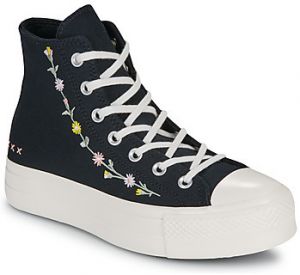 Členkové tenisky Converse  CHUCK TAYLOR ALL STAR LIFT FLORAL EMBROIDERY