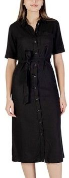 Dlhé šaty Only  ONLCARO S/S LINEN BL BELT DRESS CC PNT 15338884