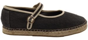 Espadrilky Paez  Mary Jane Raw W - Essential Charcoal