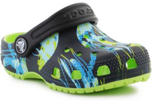 Sandále Crocs  Classic Meta Scape Clog T 208456-3UF Limeade/Multi