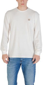 Tričká s dlhým rukávom Calvin Klein Jeans  LS WAFFLE BADGE CREW LV040EM217