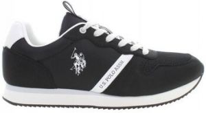 Módne tenisky U.S Polo Assn.  NOBIL009M3TH1_NERO_BLK