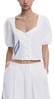 Blúzka Desigual  BLUS EMBRO 25WWBWX0