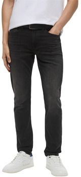 Džínsy Slim Calvin Klein Jeans  SLIM TAPER BLACK OIL LV04RB754G