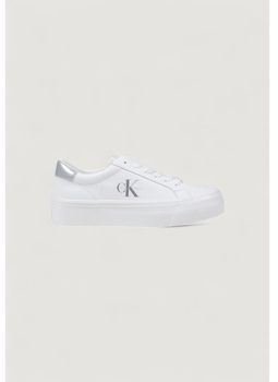 Módne tenisky Calvin Klein Jeans  VULC FLATF LTH SILVE YW0YW01877