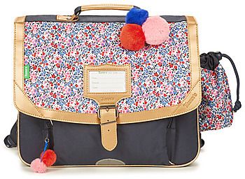 Školské tašky a aktovky Tann's  ANTONIA CARTABLE 38CM POCHE GOURDE