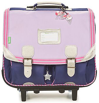 Tašky/Aktovky na kolieskach Tann's  LISA CARTABLE TROLLEY 41 CM