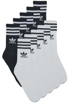 Ponožky adidas  3-Stripes Crew Socks 10 Pairs