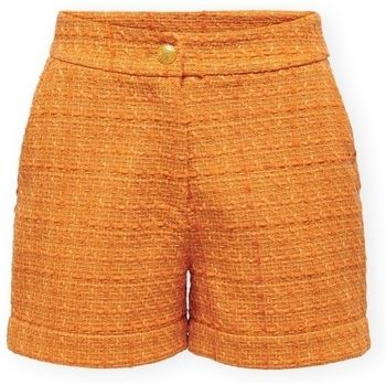 Šortky/Bermudy Only  Billie Boucle Shorts - Apricot