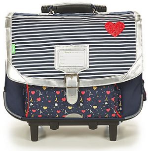 Tašky/Aktovky na kolieskach Tann's  EMILIE CARTABLE TROLLEY 38 CM