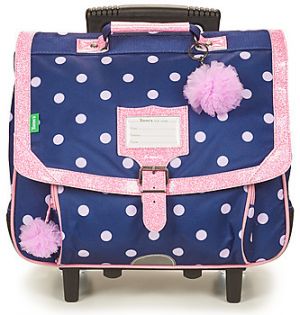 Tašky/Aktovky na kolieskach Tann's  ROMY CARTABLE TROLLEY 38 CM