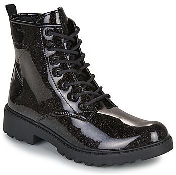 Polokozačky Geox  J CASEY GIRL GLITTER