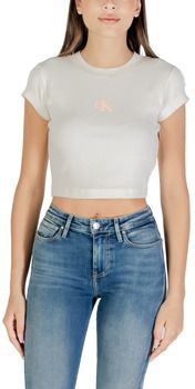 Tričká s krátkym rukávom Calvin Klein Jeans  MONOGRAM BABY TEE LV047AB802