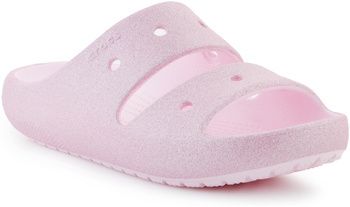 Sandále Crocs  Classic Glitter Sandal V2 K 209705-6ZW ballerina pink