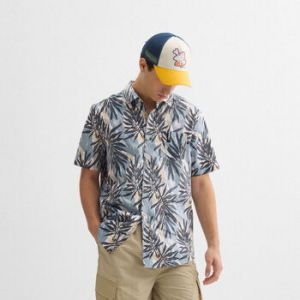 Košele s krátkym rukávom Munich  Shirt guayaba streetwear