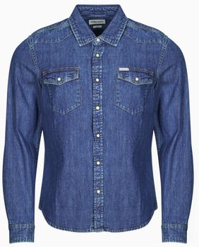 Košele s dlhým rukávom Guess  GJ SLIM LS DENIM