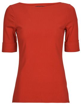 Tričká s dlhým rukávom Lauren Ralph Lauren  JUDY-ELBOW SLEEVE-KNIT