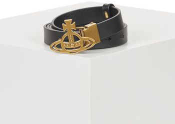 Opasky Vivienne Westwood  SMALL LINE ORB BUCKLE/BRASS