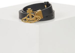 Opasky Vivienne Westwood  SMALL LINE ORB BUCKLE/BRASS
