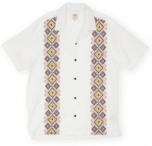 Košele s dlhým rukávom Otherwise  Asha Shirt - White