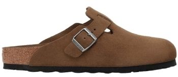 Sandále BIRKENSTOCK  Boston Suede Leather Narrow - Dark Tea Tonal