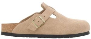 Sandále BIRKENSTOCK  Boston Suede Leather Narrow - Sandcastle