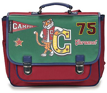 Školské tašky a aktovky CARAMEL & CIE  CARTABLE 38 CM ACADEMY