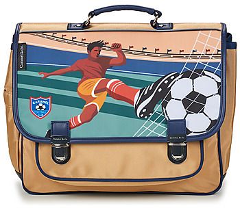 Školské tašky a aktovky CARAMEL & CIE  CARTABLE 38 CM FOOTBALL CLUB