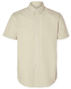 Košele s dlhým rukávom Selected  Slimsun Shirt - Pure Cashemere