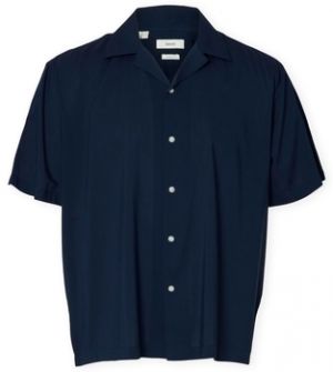 Košele s dlhým rukávom Selected  Relaxair Mix Shirt - Sky Captain