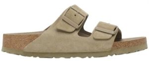Sandále BIRKENSTOCK  Arizona SF Suede Leather Narrow - Faded Khaki