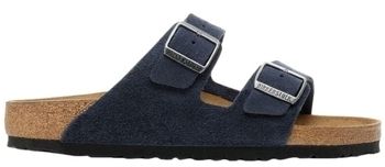 Sandále BIRKENSTOCK  Arizona Suede Leather Narrow - New Navy