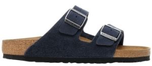 Sandále BIRKENSTOCK  Arizona Suede Leather Narrow - New Navy