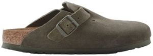 Sandále BIRKENSTOCK  Boston Suede Leather Narrow - Thyme