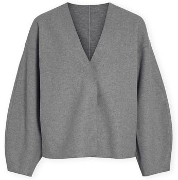 Kabáty Vila  Noos Juice Loose Jacket - Medium Grey Melange