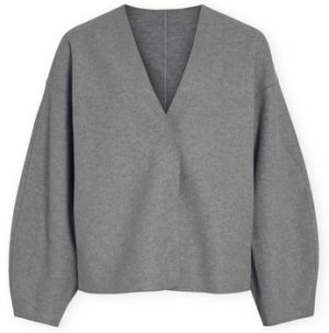 Kabáty Vila  Noos Juice Loose Jacket - Medium Grey Melange