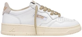 Módne tenisky Autry  Medalist Low W - White/Gold Lurex